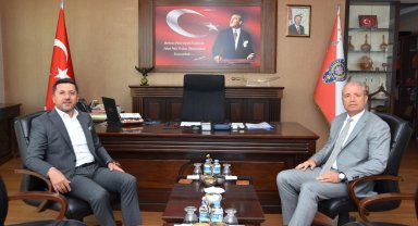 Başkan Arı'dan İl Emniyet Müdürü Loğoğlu'na ziyaret