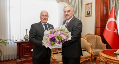 Başkan Bozbey'den Bursa Valisi Ayyıldız'a 'hayırlı olsun' ziyareti