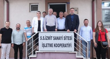 Başkan Büyükakın'dan İzmit Sanayi Sitesi'ne ziyaret