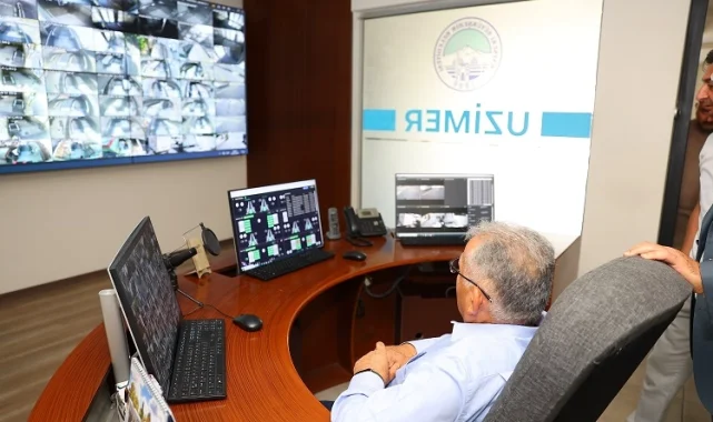 Başkan Büyükkılıç'tan Türkiye'de tek olan UZİMER'e ziyaret