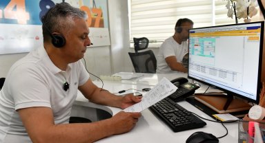 Başkan Uysal 'Turunç Masa'da mesai yaptı