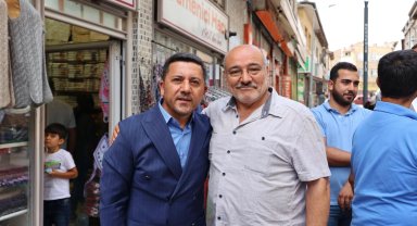 Belediye Başkanı Rasim Arı, esnaf ziyaretlerinde bulundu