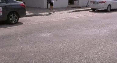 Bursa Çamlıca'nın yolları köstebek yuvasına döndü