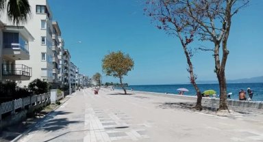 Bursa Güzelyalı sahili betona büründü