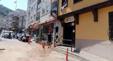 Bursa Muradiye'de altyapı çalışmaları devam ediyor!