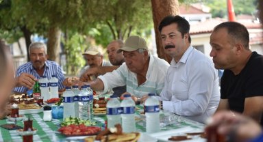 Bursa Yenişehir'de Başkan Özel kırsalı dinliyor