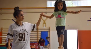 Bursa Yıldırım'da 8 bini aşkın minik cimnastikle tanıştı
