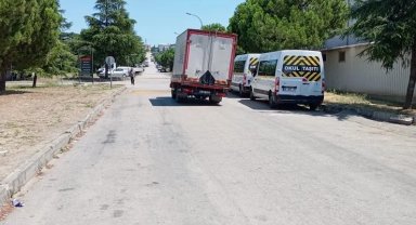 Bursa'da tehlikeli yolculuk