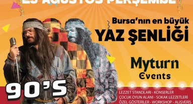 Bursalılar hem lezzetlere hem de alışverişe hem de müziğe doyacak!