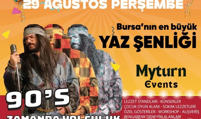 Bursalılar hem lezzetlere hem de alışverişe hem de müziğe doyacak!