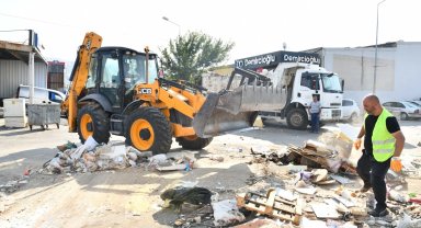 Çiğli Ata Sanayi Sitesi'nde detaylı temizlik