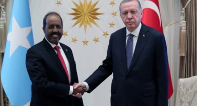 Cumhurbaşkanı Erdoğan, Somalili mevkidaşıyla görüştü