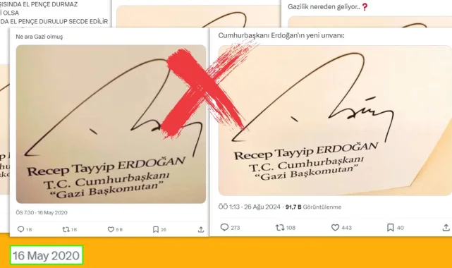 DMM: Erdoğan'ın imzalı evrak iddiası doğru değil