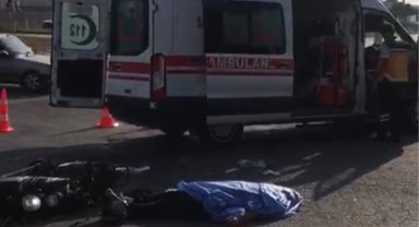 Düzce'de hafriyat kamyonu ile motosiklet çarpıştı: 1 ölü