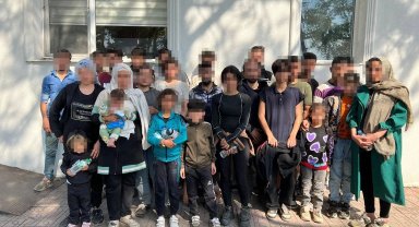 Edirne'de 36 düzensiz göçmen yakalandı