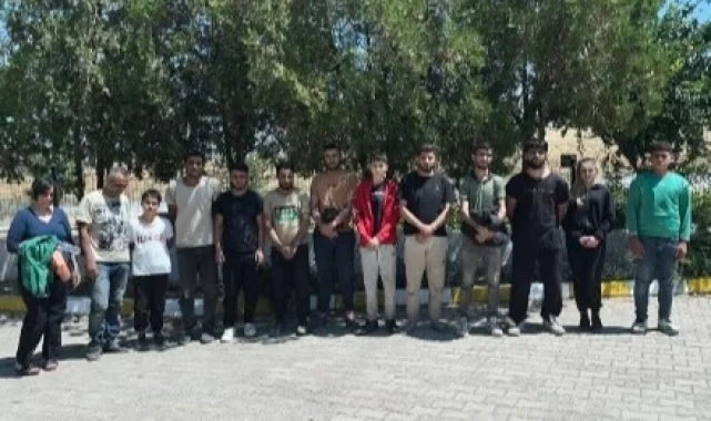 Edirne'de 40 düzensiz göçmen yakalandı