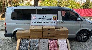 Edirne'de büyük kaçakçılık operasyonu