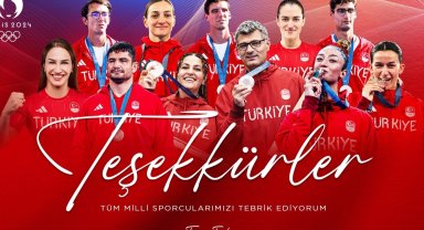 Emine Erdoğan'dan milli yıldızlara Olimpiyat teşekkürü