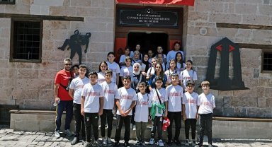 ERVA sporcularından Çanakkale Müzesi'ne ziyaret