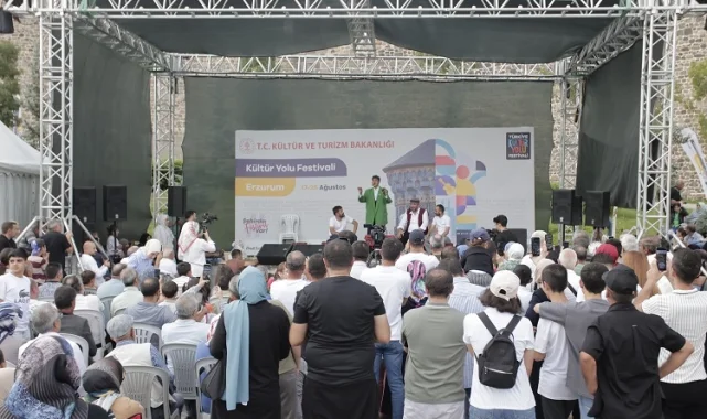 Erzurum Kültür Yolu Festivali'nde birbirinden renkli etkinlikler