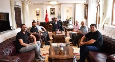 Gazetecilerden Vali Sezer'e ziyaret