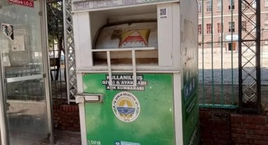 Gemlik'in giysi kumbaraları ihtiyaç sahiplerinin yüzünü güldürüyor