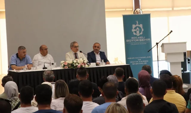 Genel Sekreter Baraçlı, Kocaeli'de özel güvenlik personeliyle buluştu