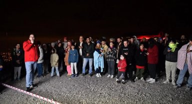 Gökyüzü tutkunları, Erciyes'in zirvesinde buluştu