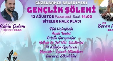 Güzelbahçe'de Gençlik Şöleni başlıyor