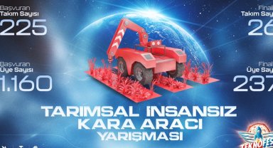 İzmir Bilişim Vadisi'nde TEKNOFEST Tarımsal İKA Yarışması final heyecanı