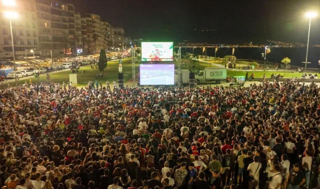 İzmir'de "Filenin Sultanları" için dev heyecan