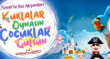 İzmit Yaz Akşamlarında çocuklar gülümseye devam ediyor