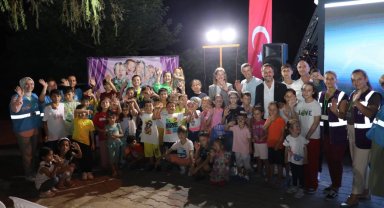 İzmit'te 'Çocuk Sinema Geceleri' eğlendirdi