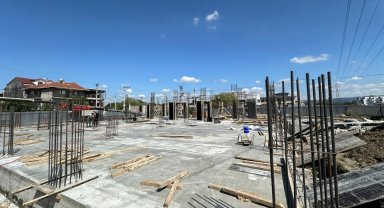 Kartepe İtfaiye Müfreze binasına temel