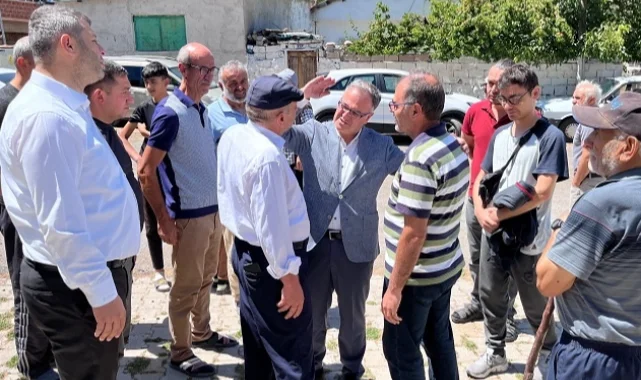 Kayseri Hacılar'da Başkan Özdoğan vatandaşla buluşuyor
