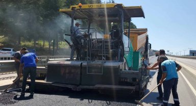 Kocaeli'de güvenli sürüş için pürüzsüz yollar