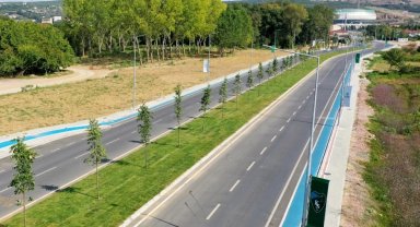 Kocaeli'de stat bağlantı yolunda çevre düzenlemesi