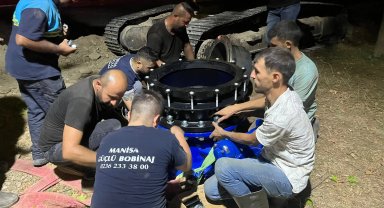 Manisa'da 32 yıllık vanalar değiştirildi