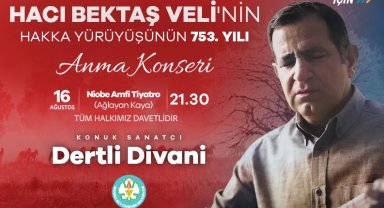 Manisa'da Hacı Bektaş Veli'yi anma konseri