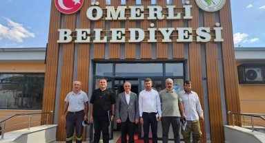 Ömerli Belediyesinde ek protokol sevinci