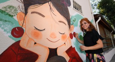 Osmangazi'de duvarlara renk geldi