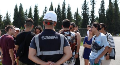 Sakarya'da Erasmus öğrencilerine Atık Su Arıtma tesisi tanıtıldı