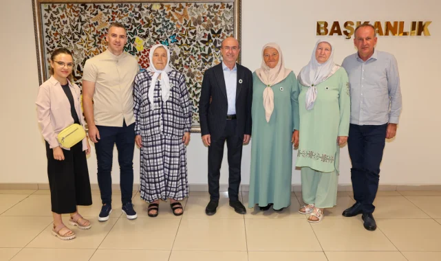 Srebrenitsa şehit anneleri Başkan Pekyatırmacı'yı ziyaret etti