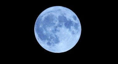 Süper Mavi Ay Yenişehir'den böyle görüntülendi