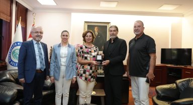 TMOK'tan Başkan Ünlüce'ye ziyaret