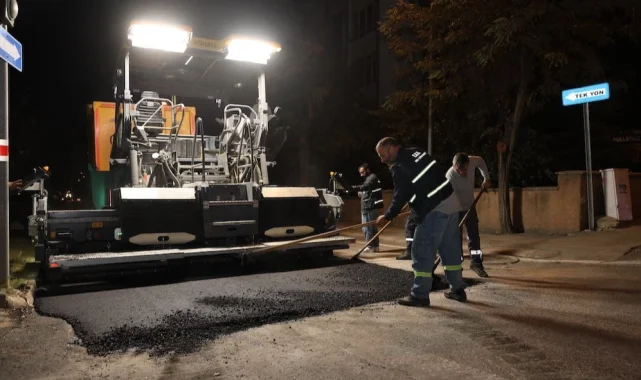 Uluönder'de gece mesaisi