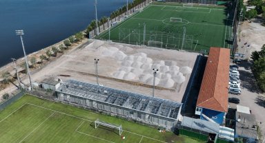 Winsan tesislerine yeni saha yapılıyor