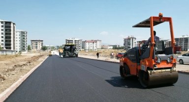 Yeni bulvar asfaltında sona gelindi