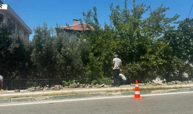Yıldırım caddesinin altyapı sorunları gideriliyor
