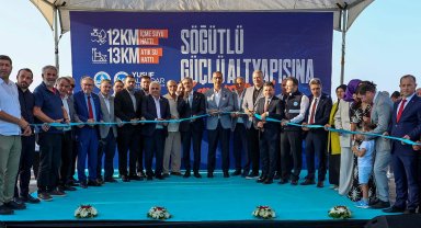 "180 milyon TL'lik altyapı yatırımı Söğütlü'ye hayırlı olsun"